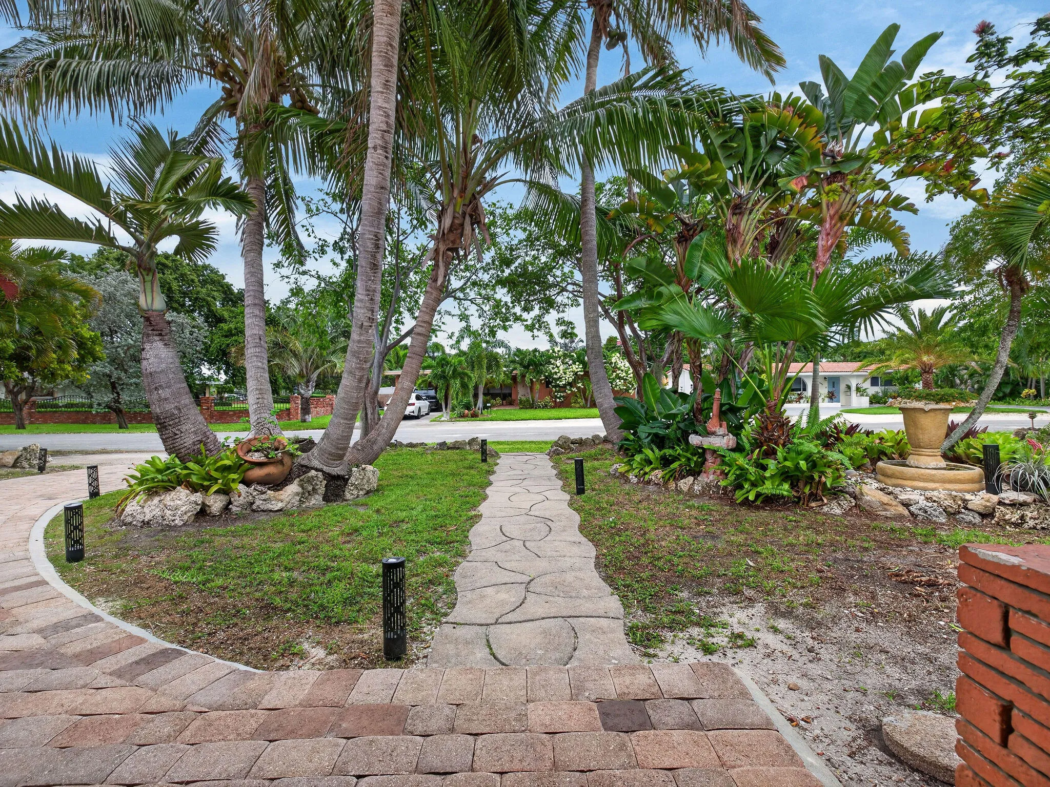 Driveway and Front Yard