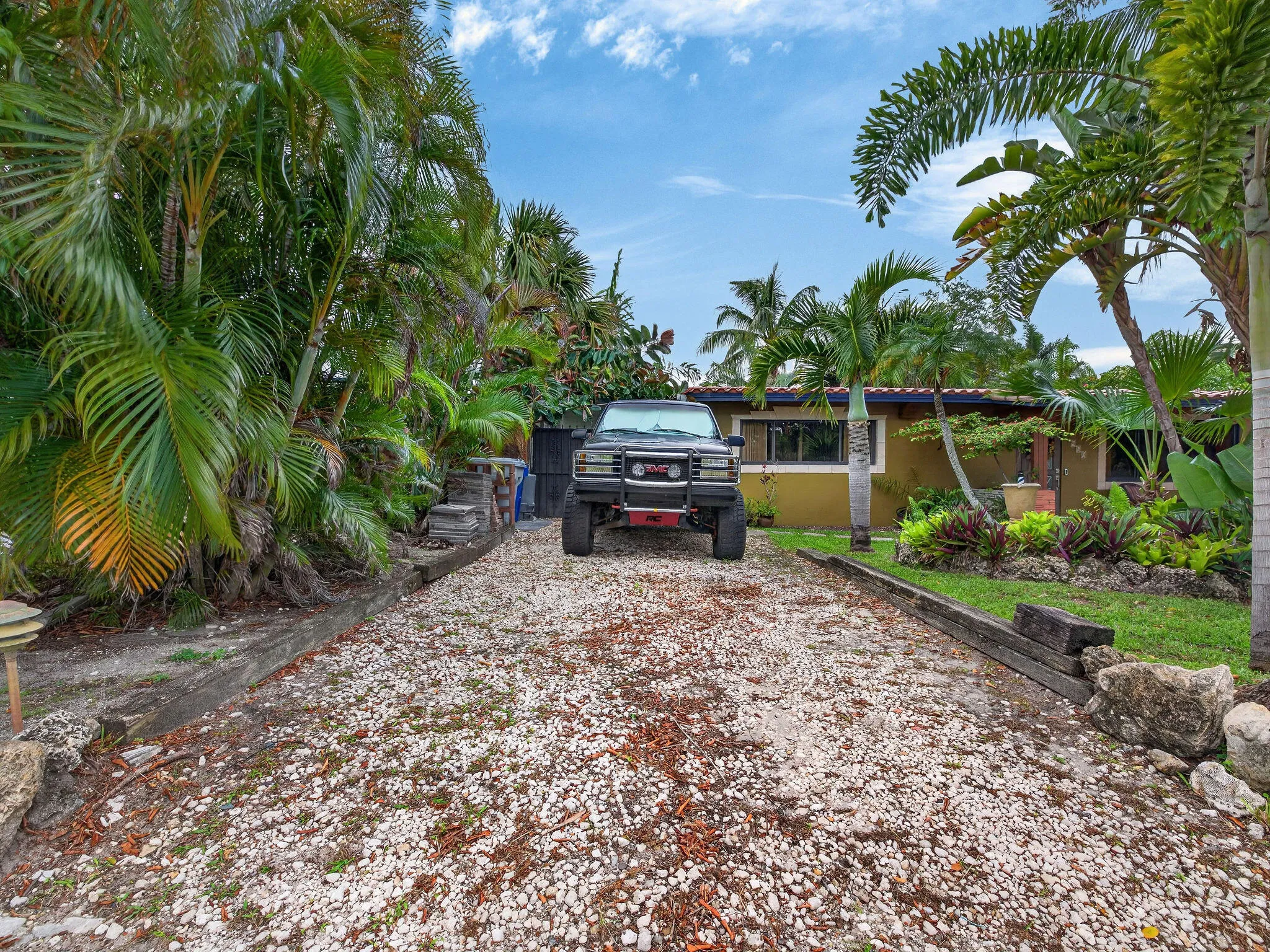 Driveway and Front Yard