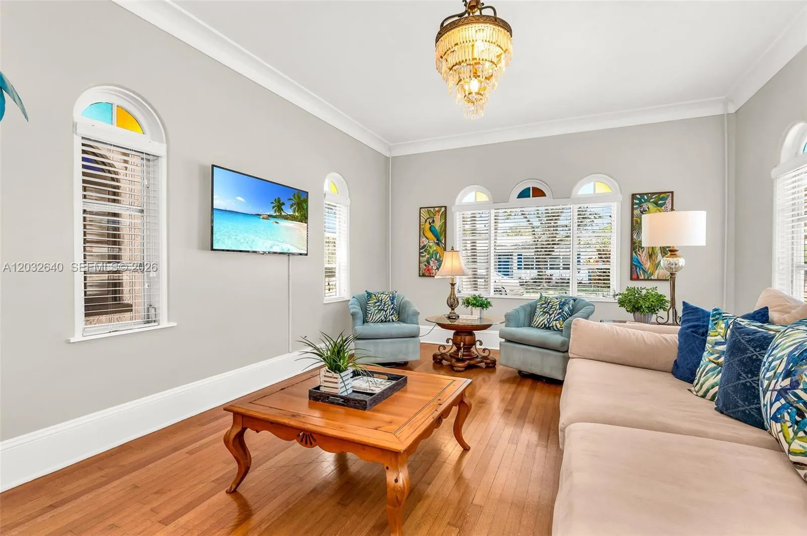 One of the Living Rooms in Main House