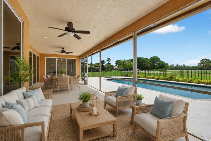 Patio Staged