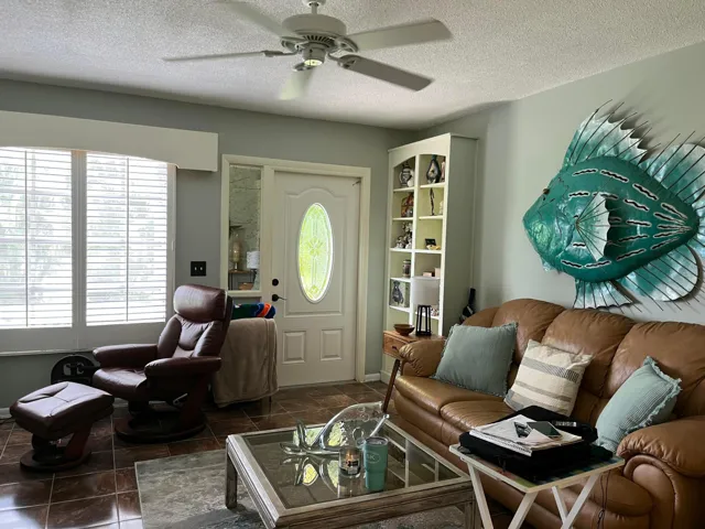 Inside looking toward front door.
