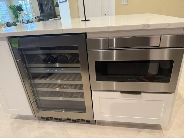 Wine Fridge & Micro