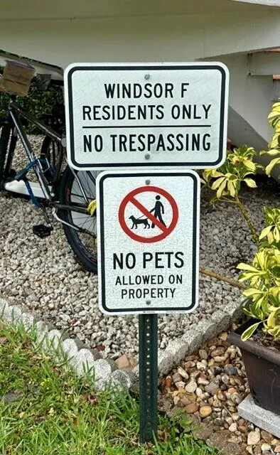 No Pets