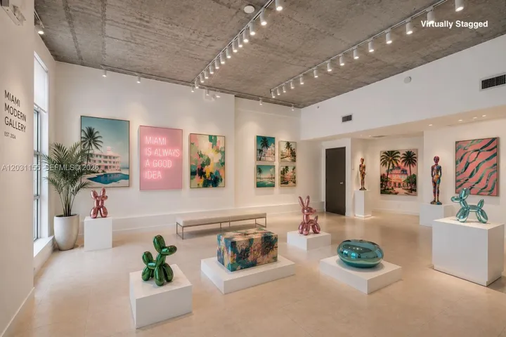 Art Gallery Concept for 1st level commercial