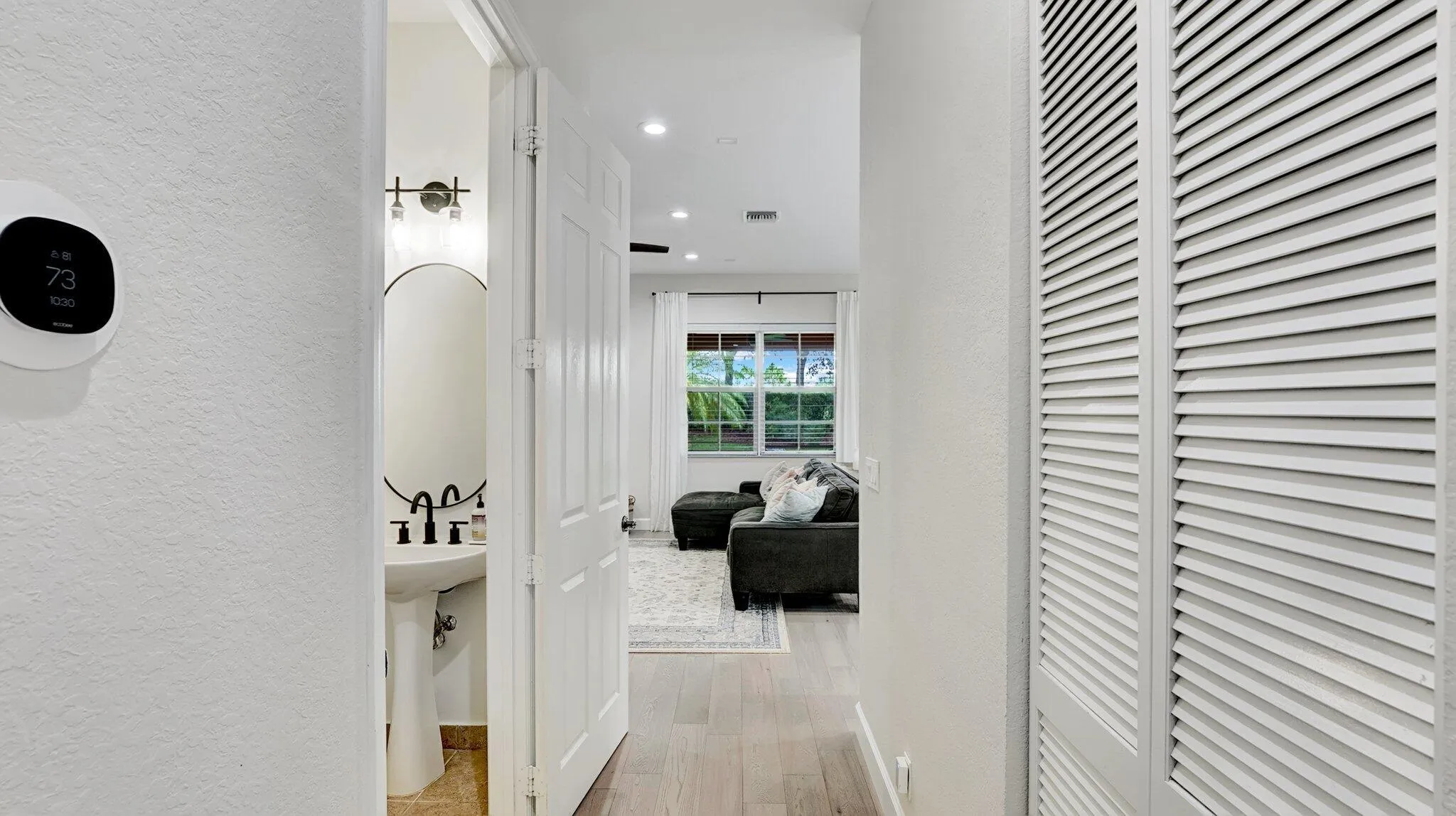 main floor hallway