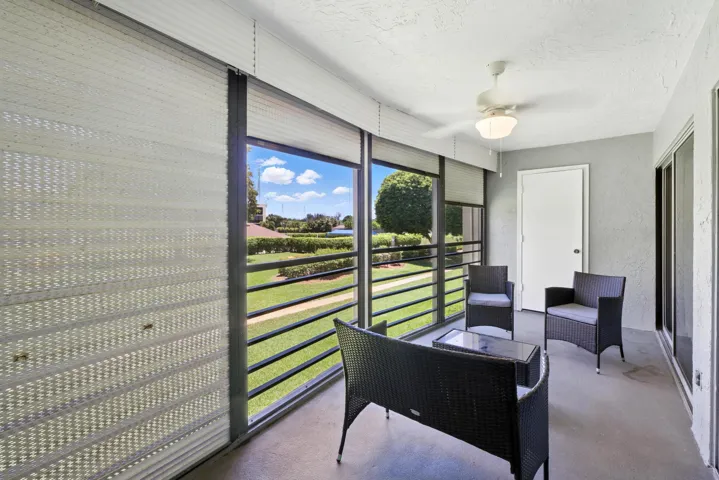 screened balcony