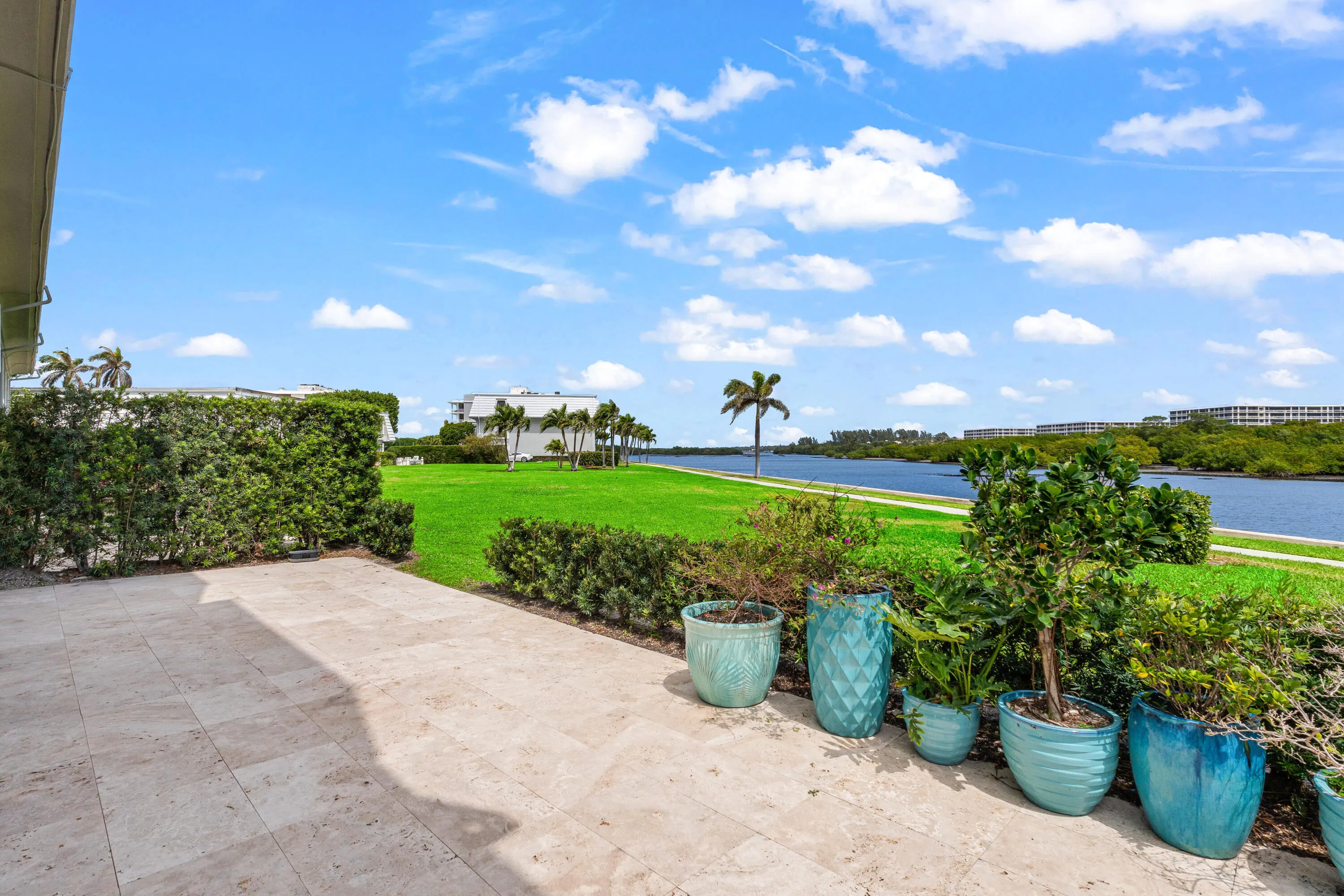 rear patio
