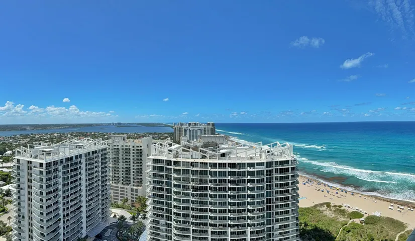 View from Unit Ocean & Intracoastal