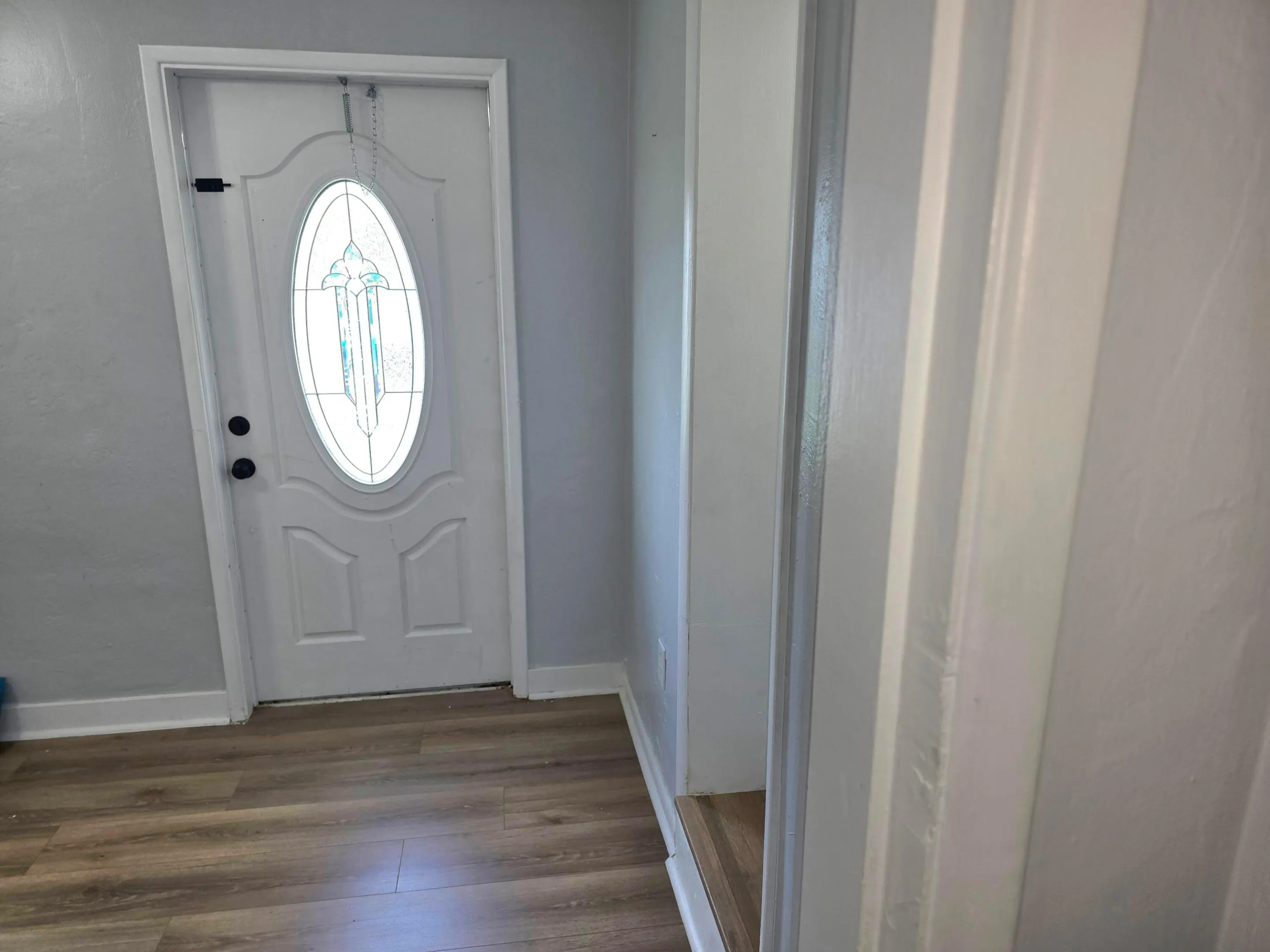 WALKING IN FRONT DOOR