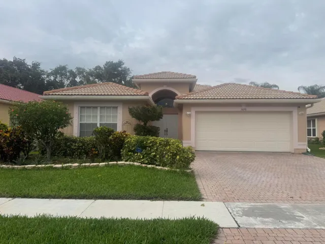 front of the home