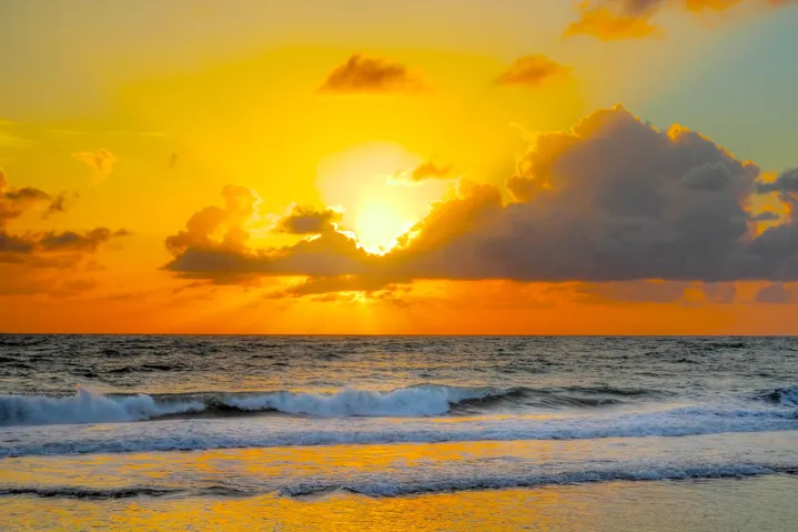 Sunrise Over The Atlantic