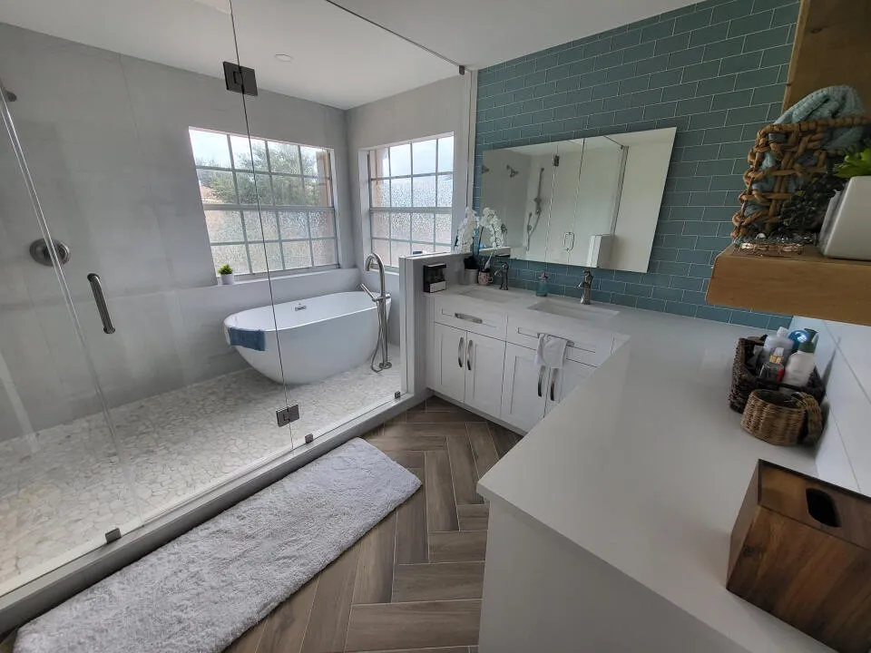 Master bathroom