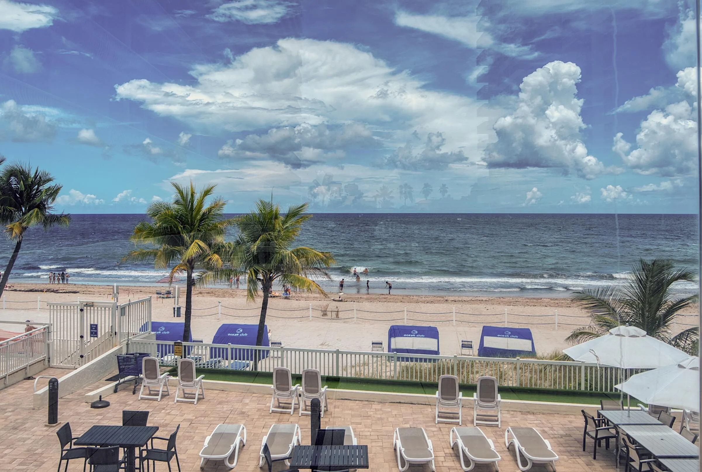 Beach Patio - Under Renovation - Barbecue area is available on the southeast side of the building.