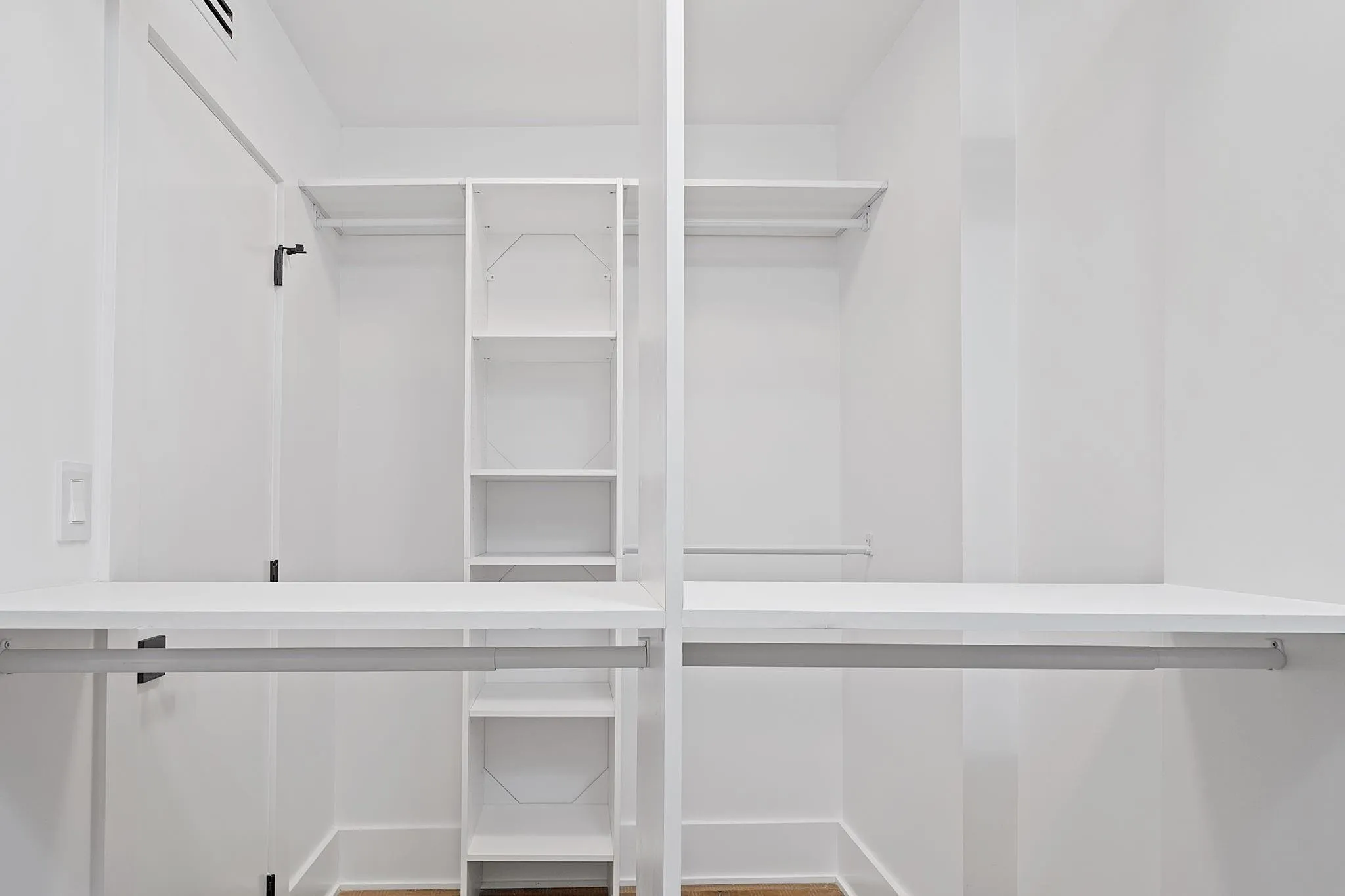 Master Bedroom Walk-In Closets