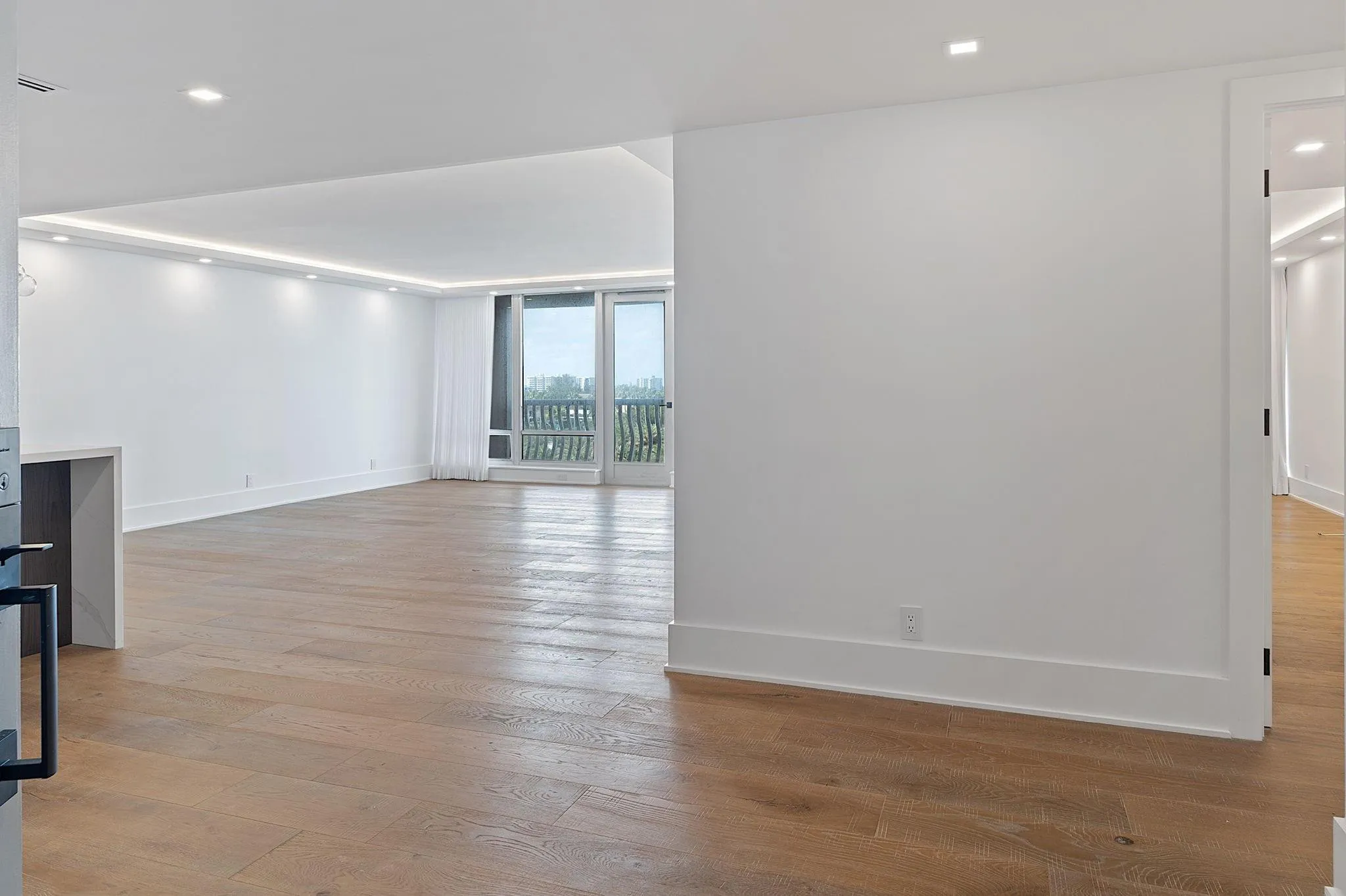 Living area view from Entranceway