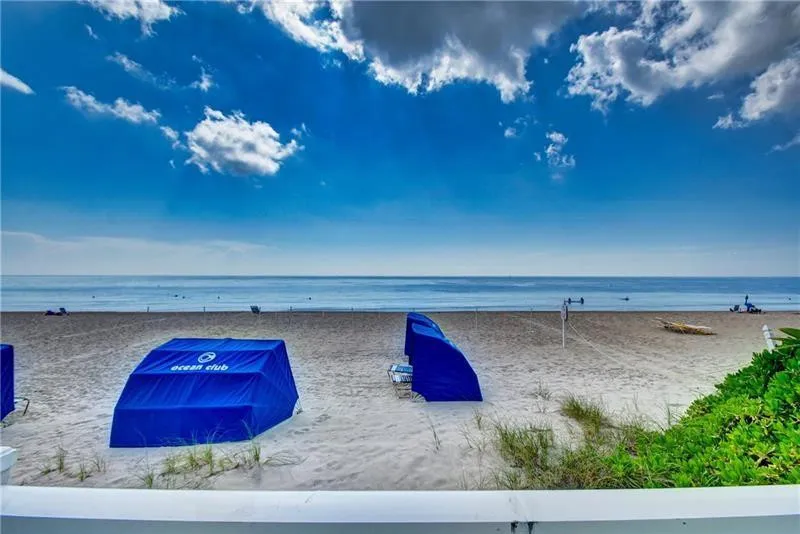 Beach cabanas