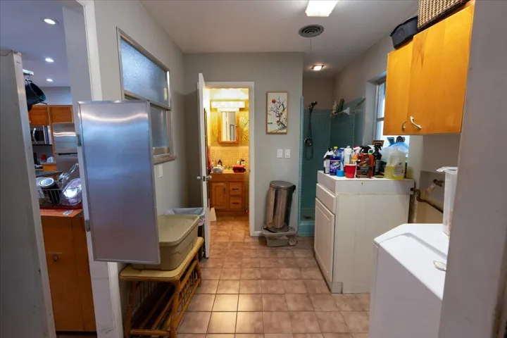 Laundry room, and bathroom
