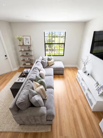 Livingroom view from upstairs