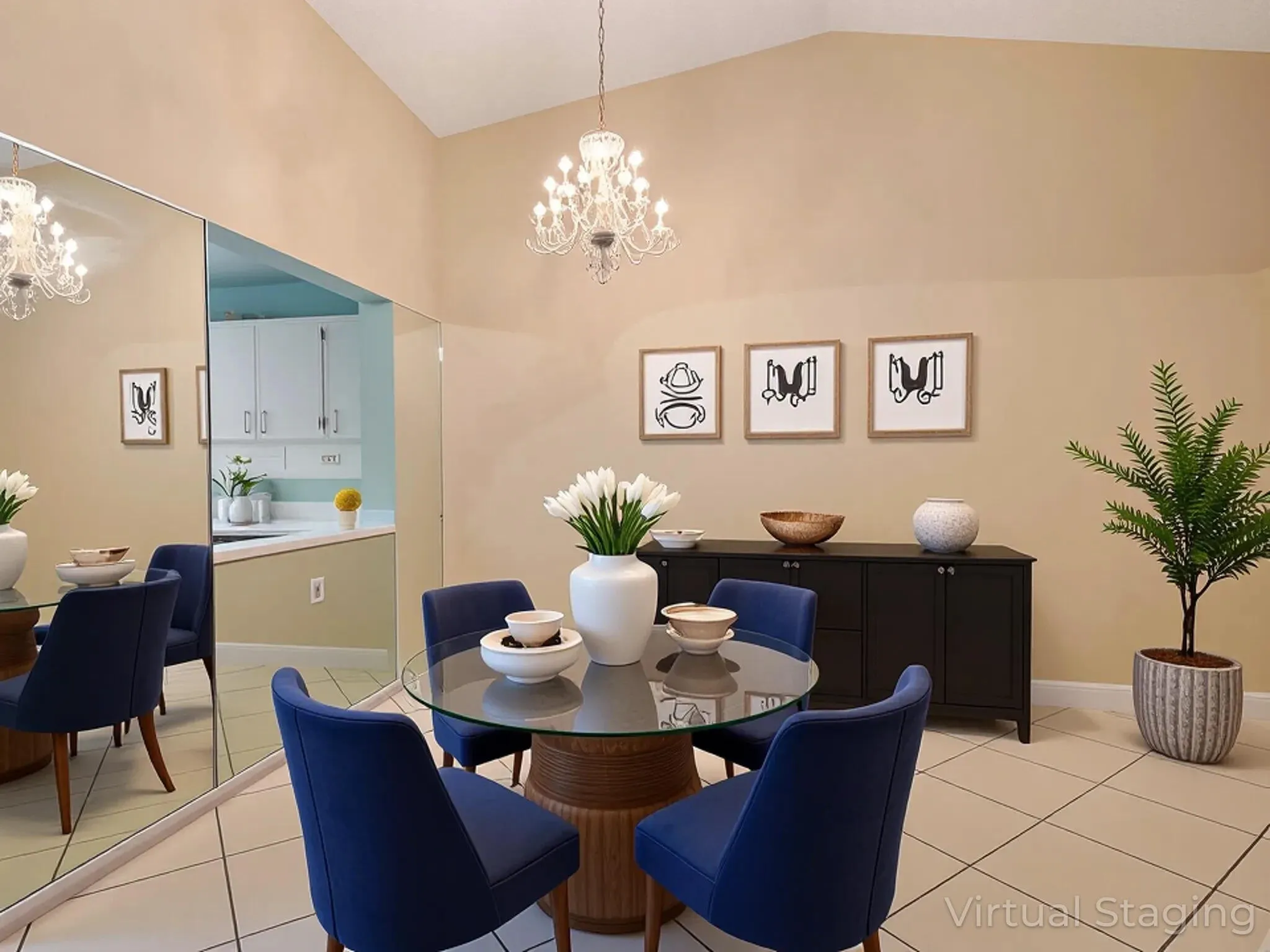 Dining Staged