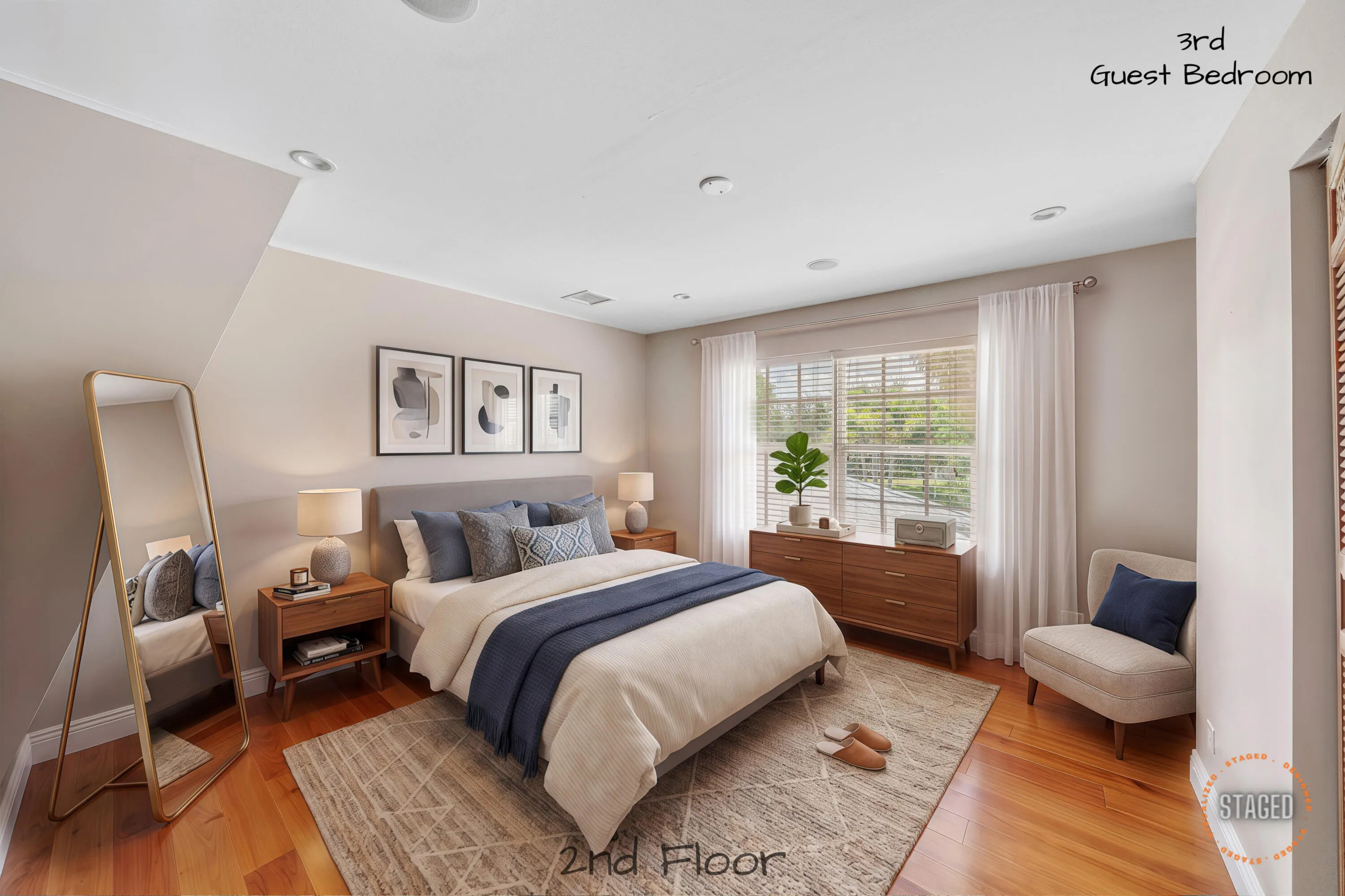 virtually staged