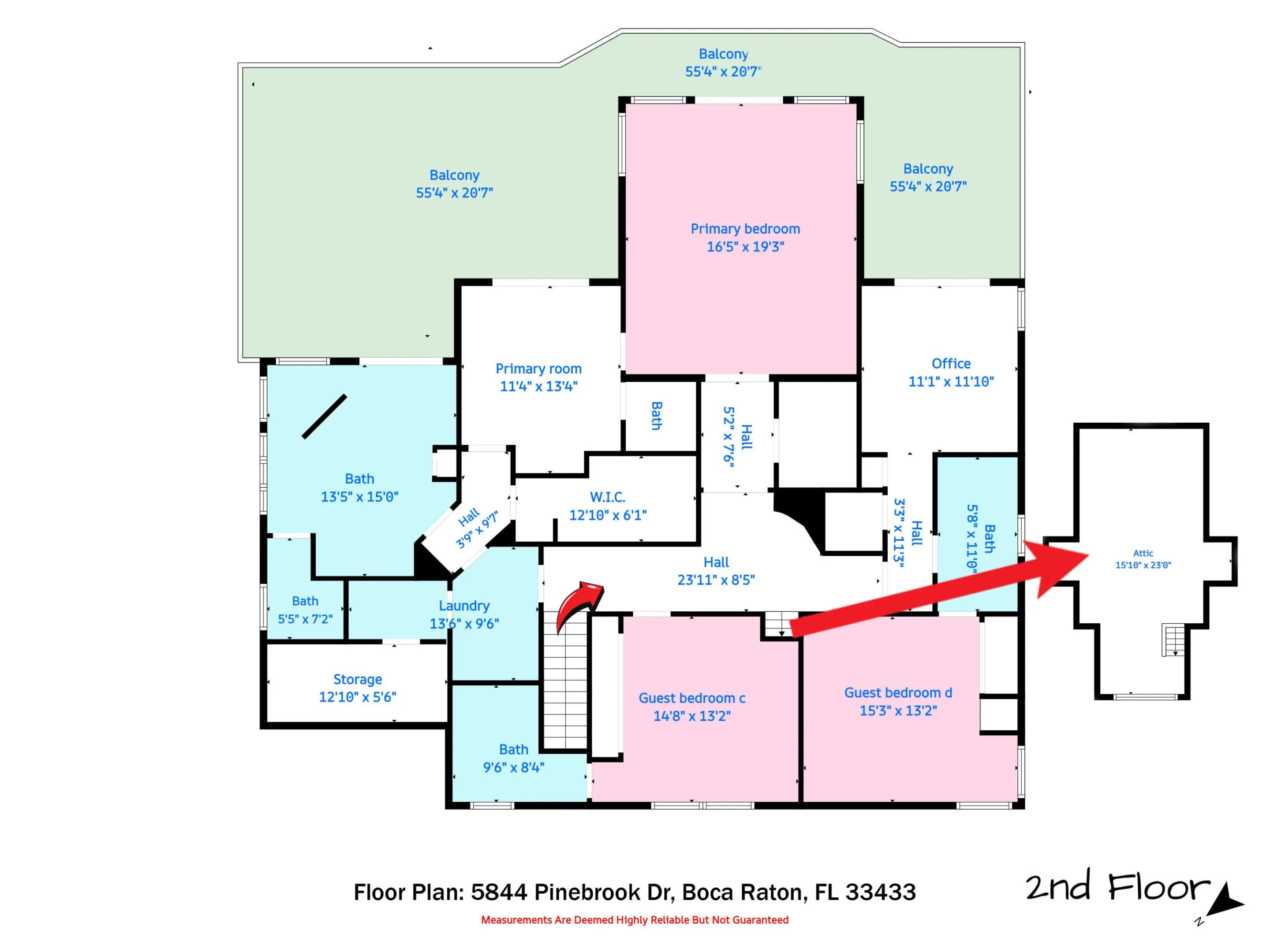 18 Floor Plan 2nd Floor