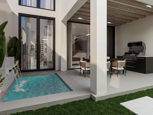 18. Private Plunge Pool -Interior Render