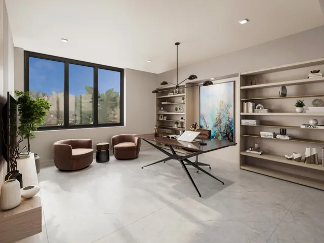 12. Flex Space-Office-Interior Rendering
