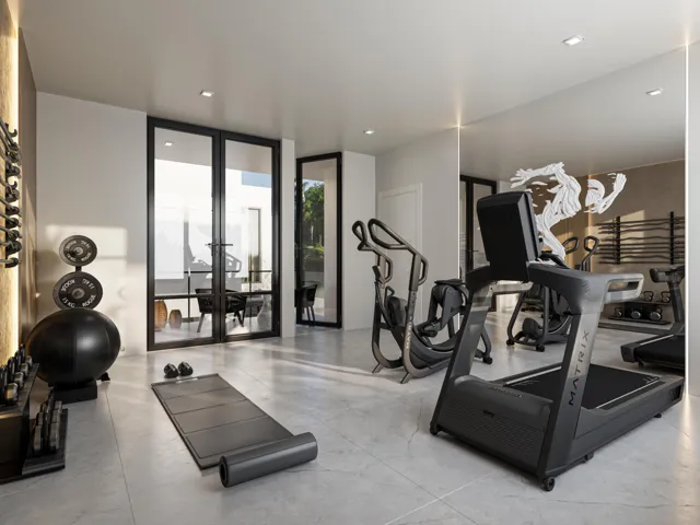 14. Flex Space Gym-V1--Interior Renderin