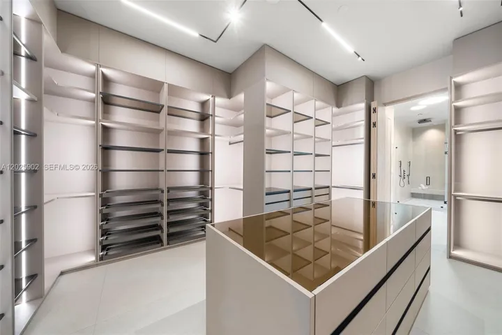 Primary walk-in closet
