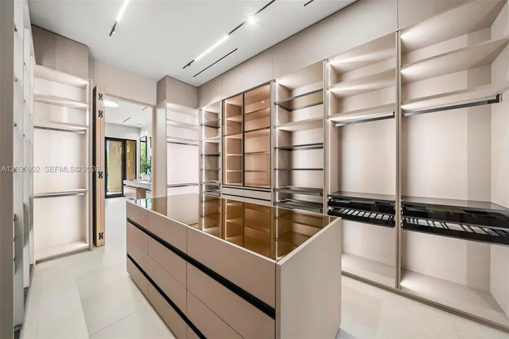 Primary walk-in closet