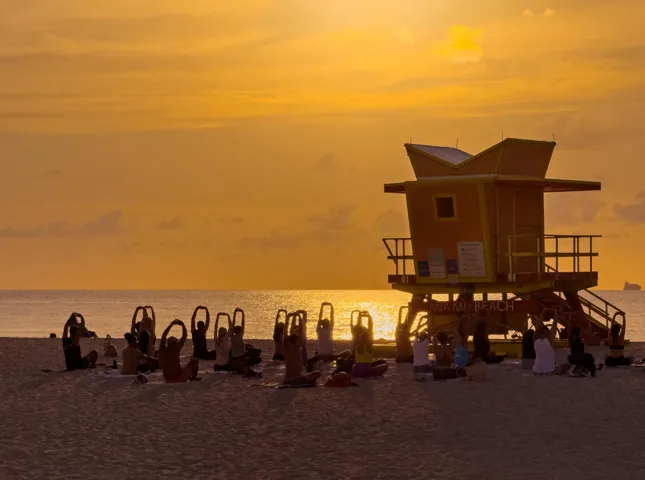 Beach Yoga - 13th St - South Beach