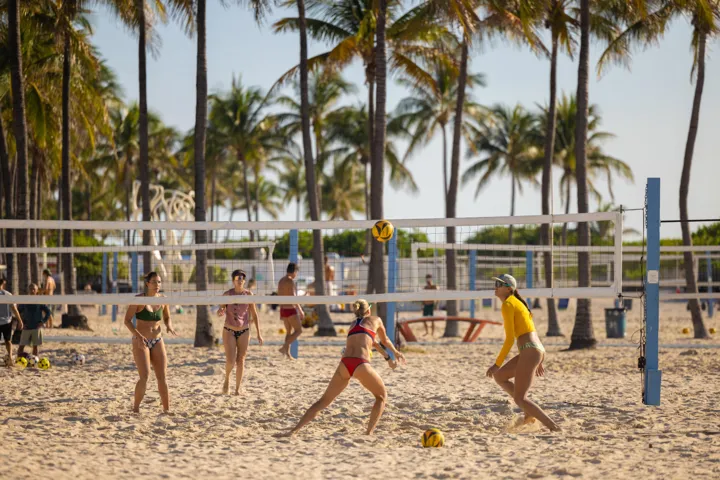Beach Volley - Lummus Park - South Beach