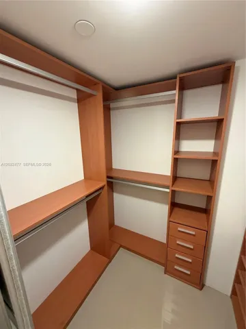 Walk-in Closet on Primary Bedroom