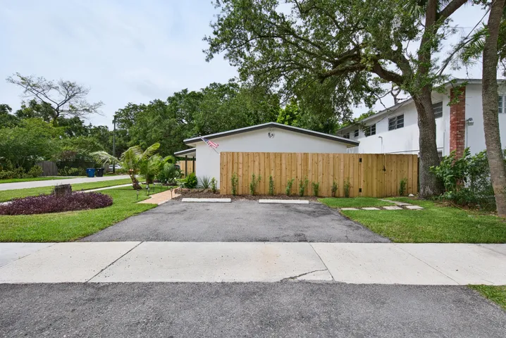 Convenient parking and walkway entrance