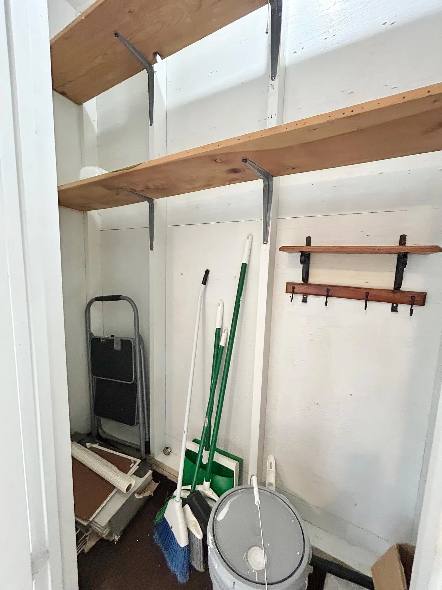 STORAGE CLOSET ON BALCONY