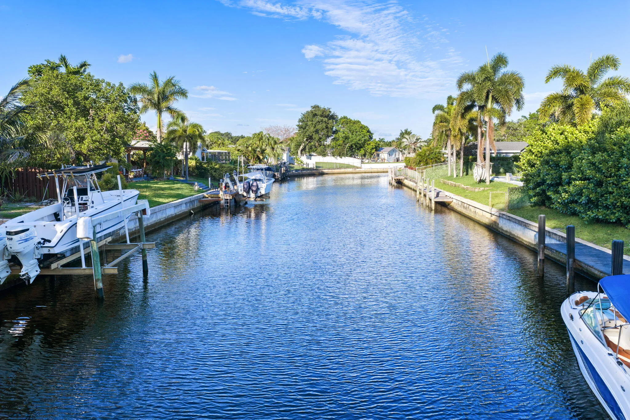 Long water views and amazing breezes.