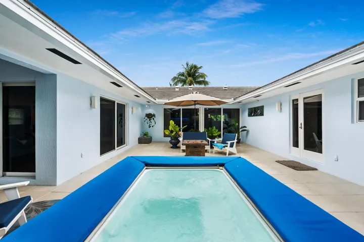 Hot Tub and Patio
