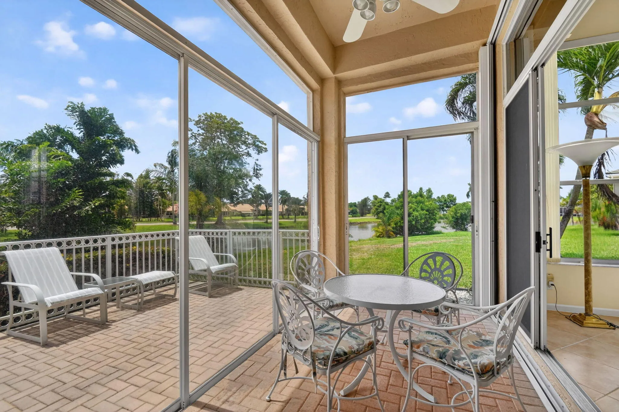 Florida room with AC