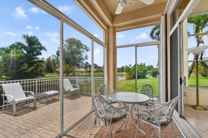 Florida room with AC