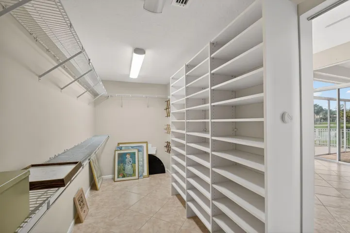 large primary closet