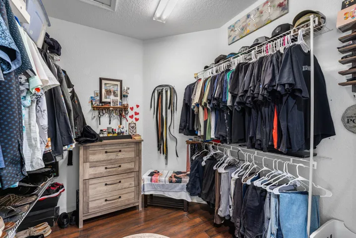 His/Hers closet