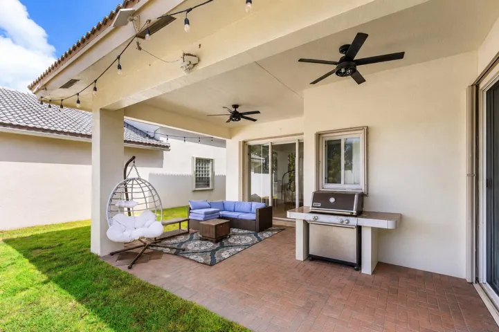 Covered patio