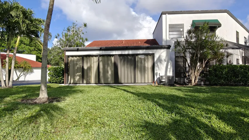 View from backyard rear exterior