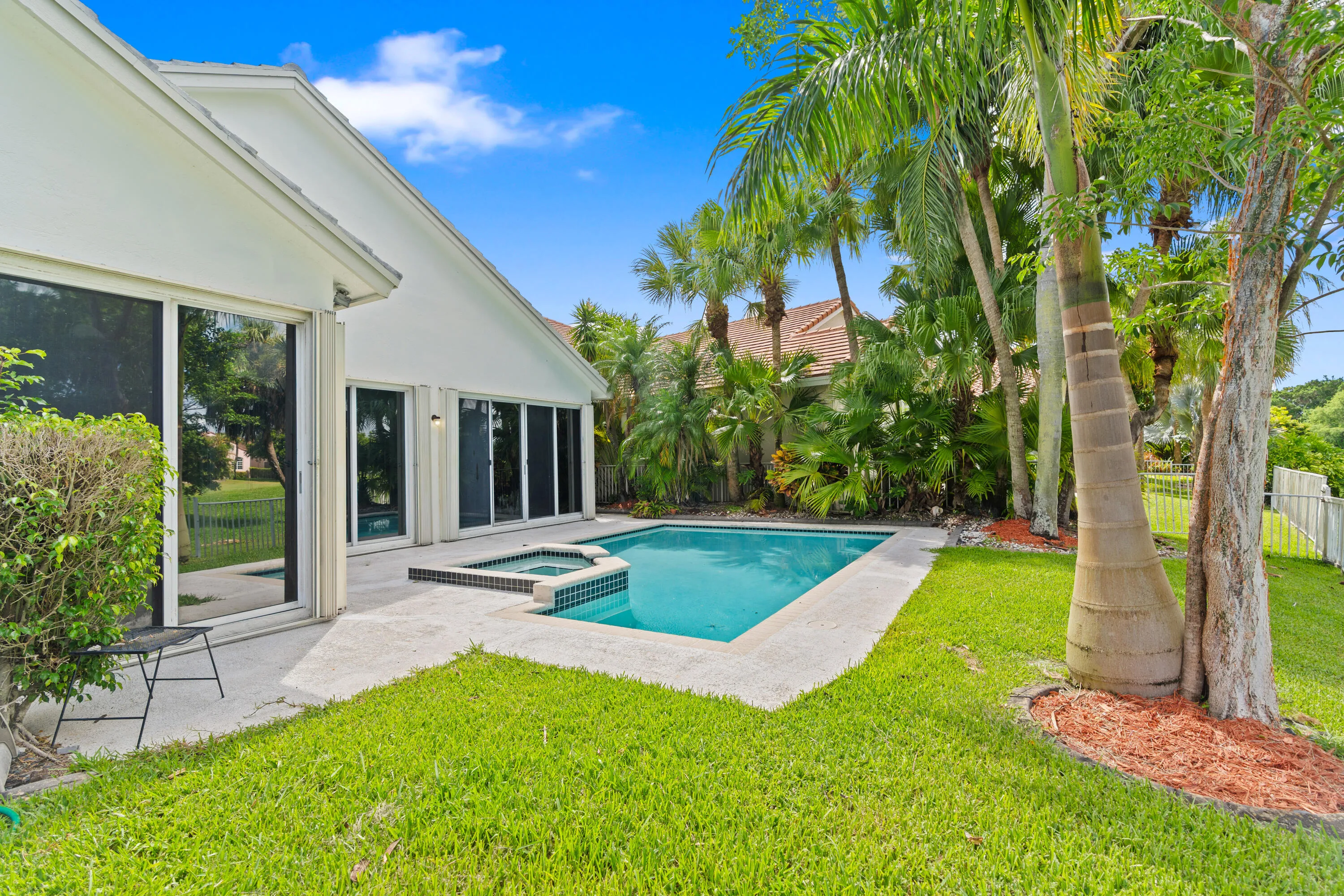 Pool and spa