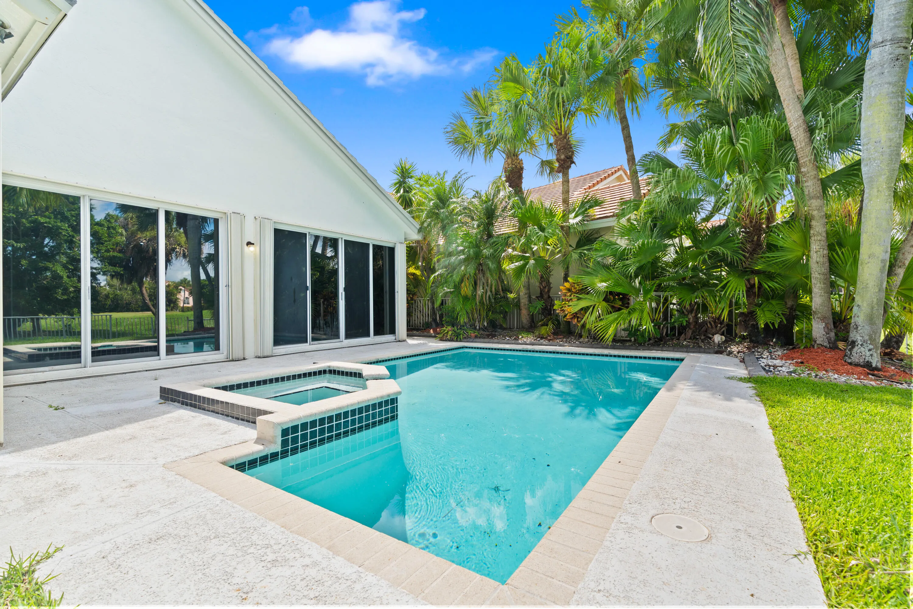 Pool and spa