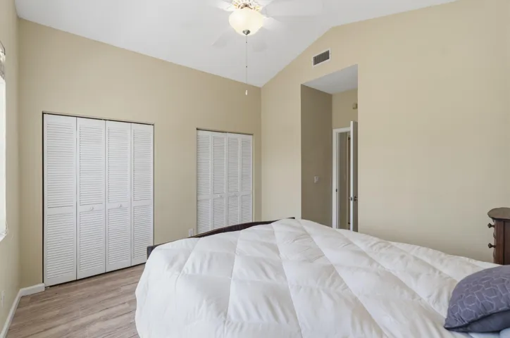 Bedroom 2 has 2 closets for ample storage.