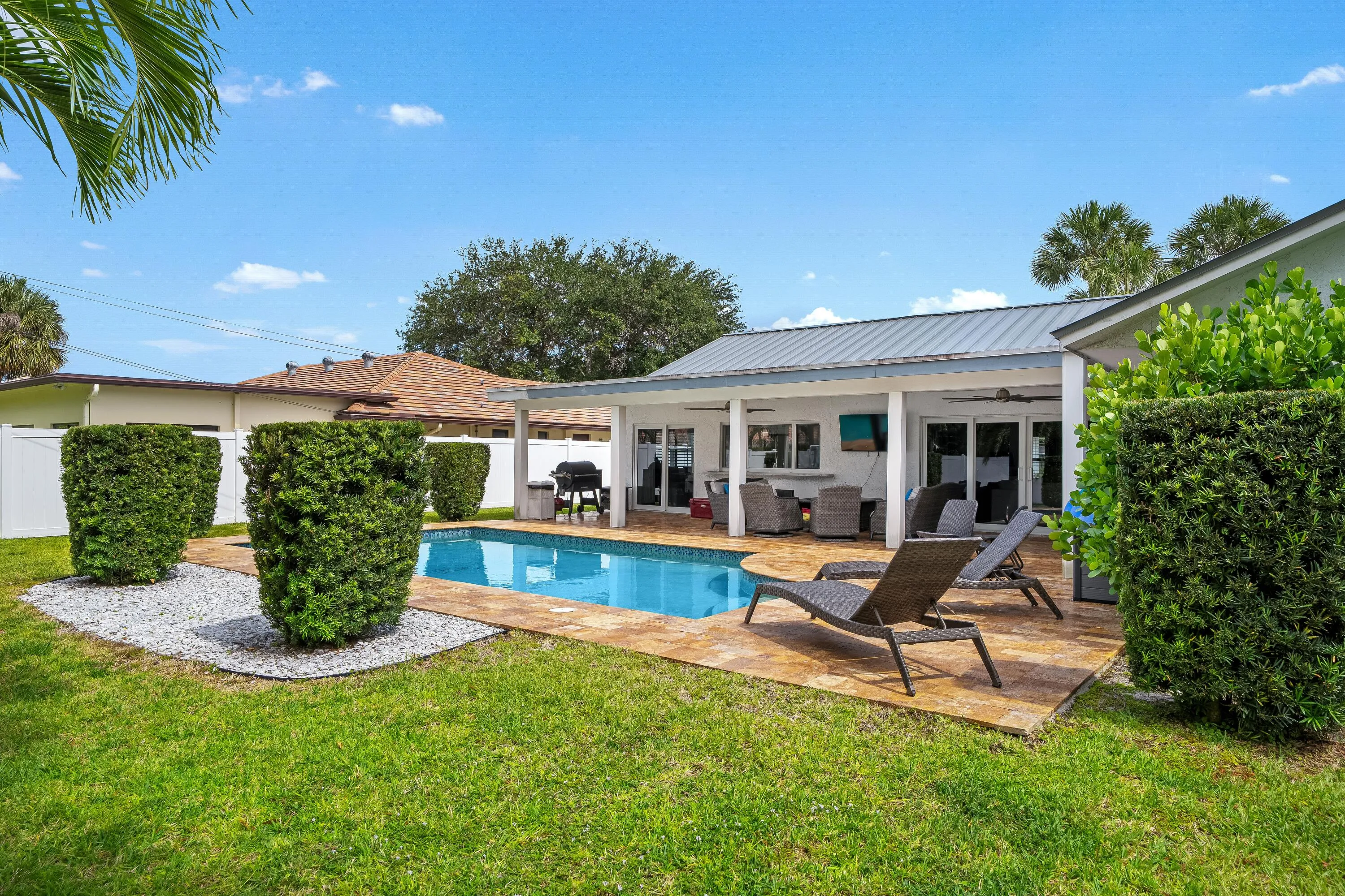 Backyard, Pool
