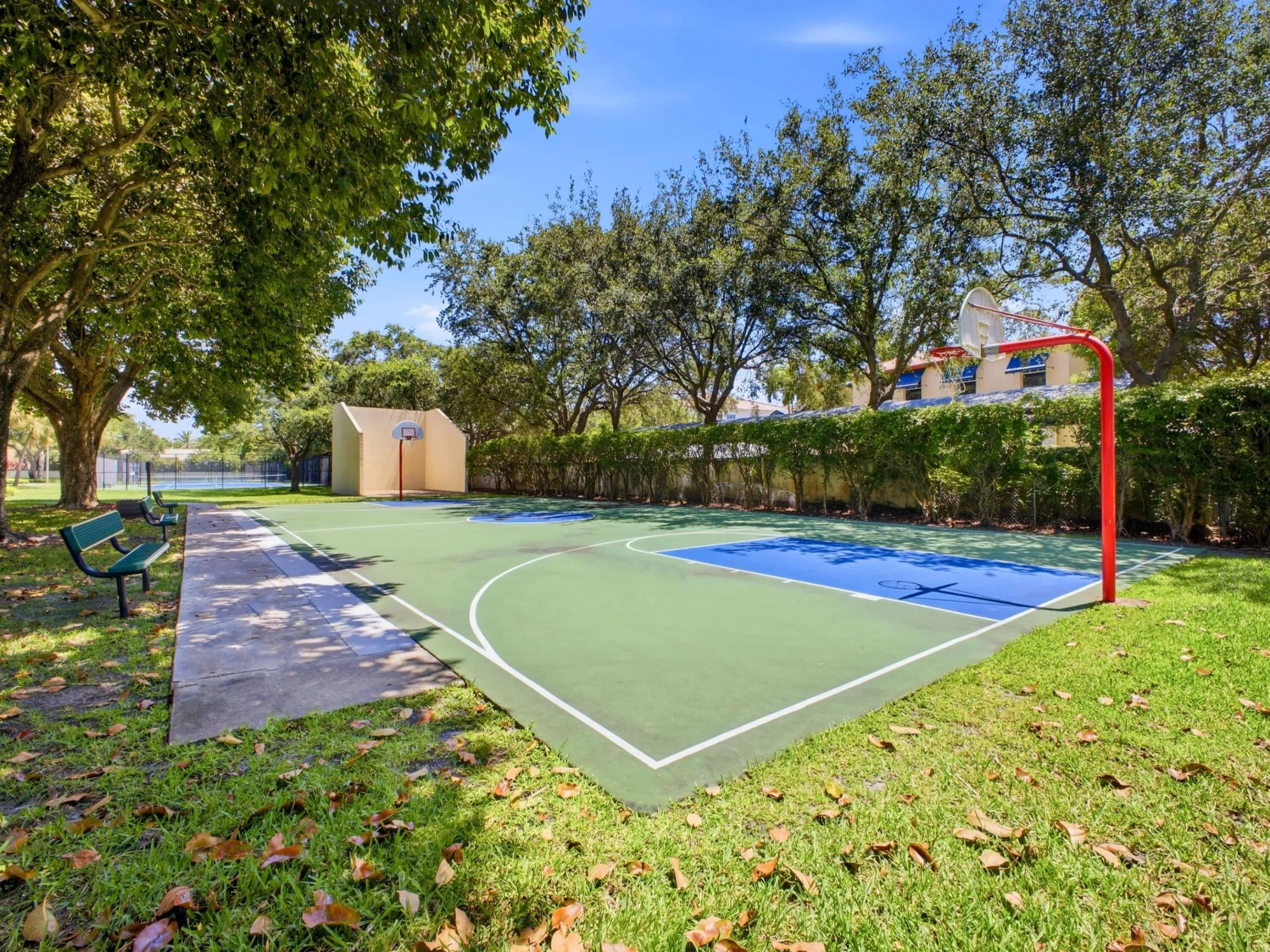 Clubhouse Basketball Court