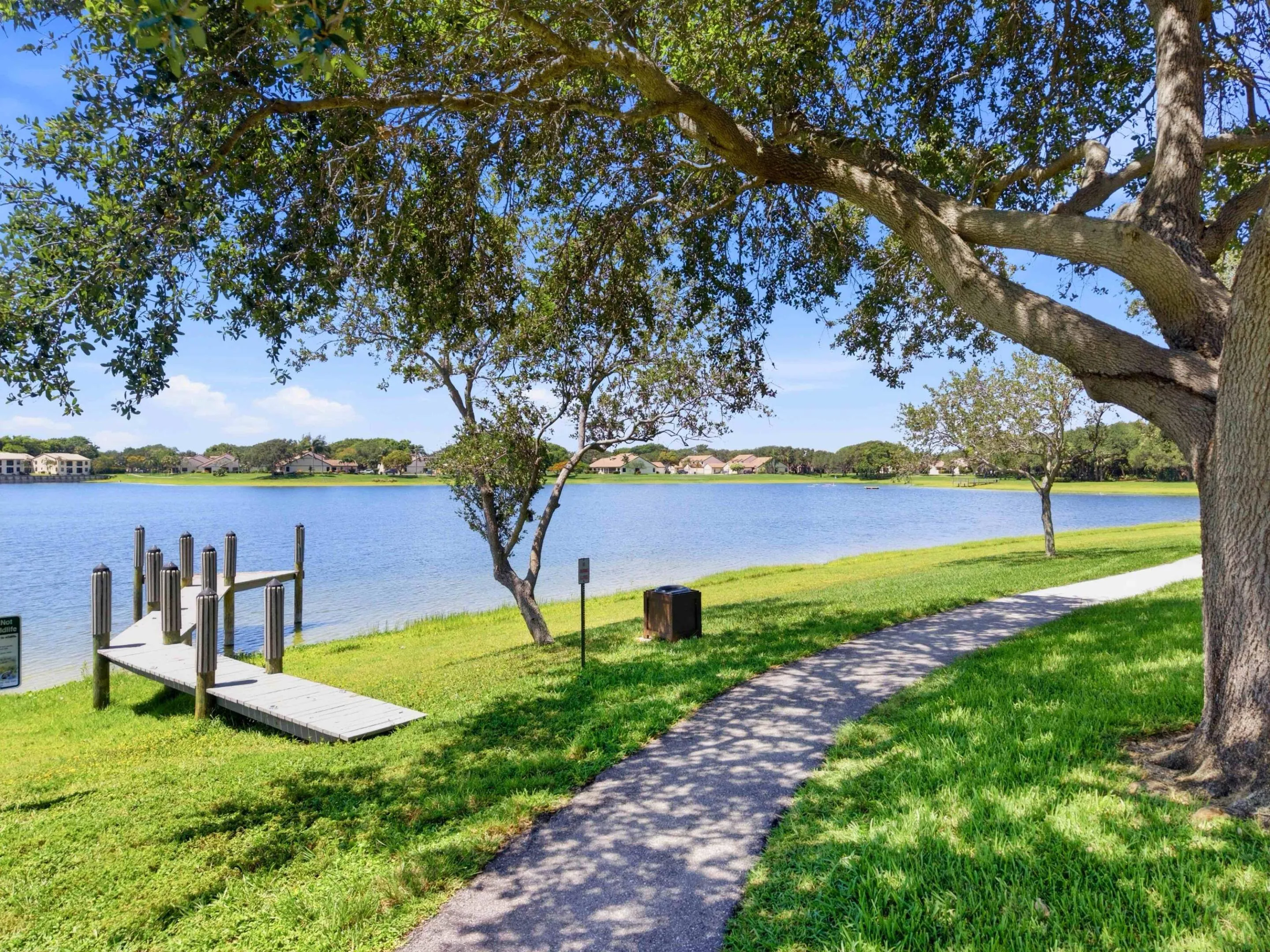 Community Lake and trails