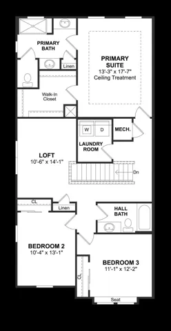 Fullerton II Floorplan - Floor 2